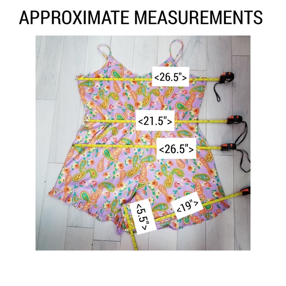 GO COCO PLUS SIZE PAISLEY ROMPER 2X - Picture 9 of 15